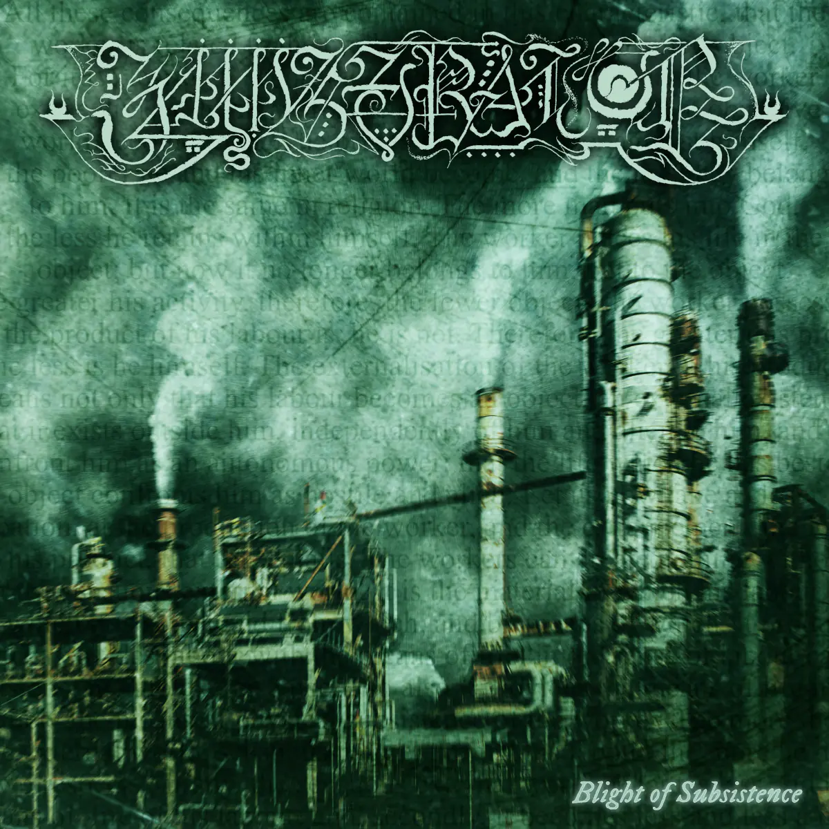 Immiserator - Blight Of Subsistence Cover