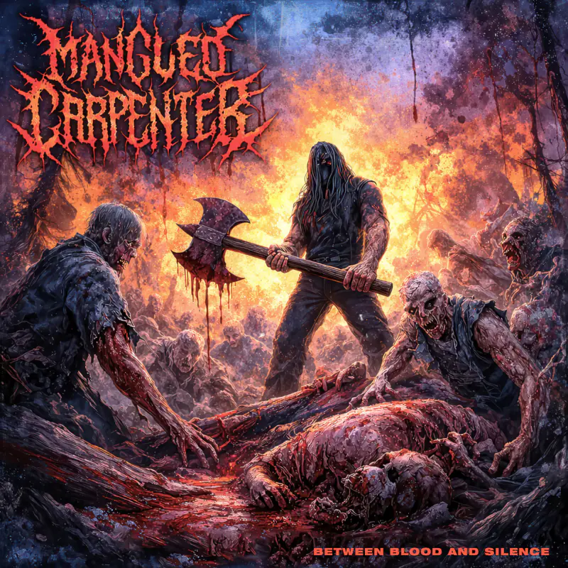Mangled Carpenter - Between Blood And Silence Cover