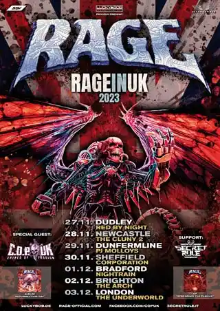 Rage UK Tour 2023