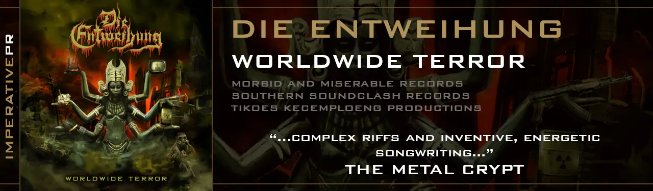 Die Entweihung - Worldwide Terror Banner