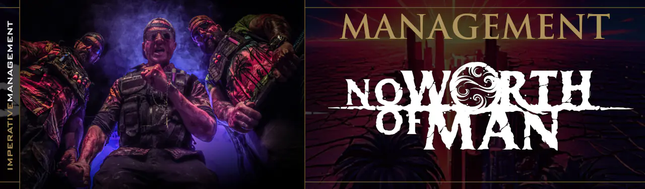No Worth Of Man Management Banner 1